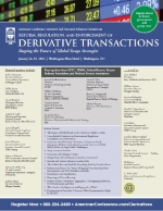 Derivative Transactions - ACI Legal Conference