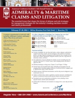 Admiralty & Maritime Claims and Litigation