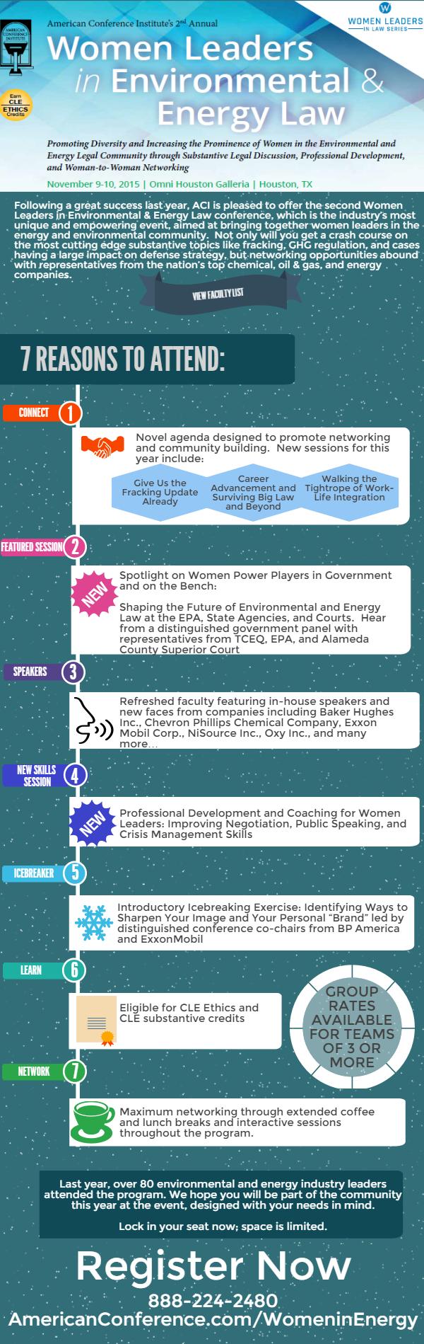 Women in Energy Reasons to Attend